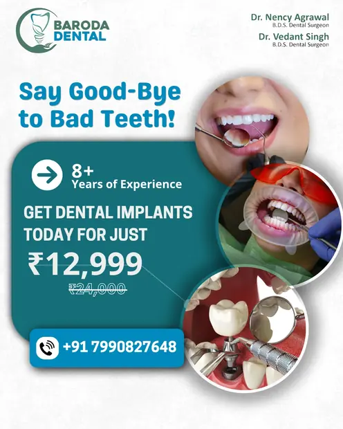 Baroda Dental Clinic Ad Post — Baroda Dental Clinic