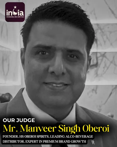 Iiwc - Mr. Manveer Singh judge post — India International Wine Competition